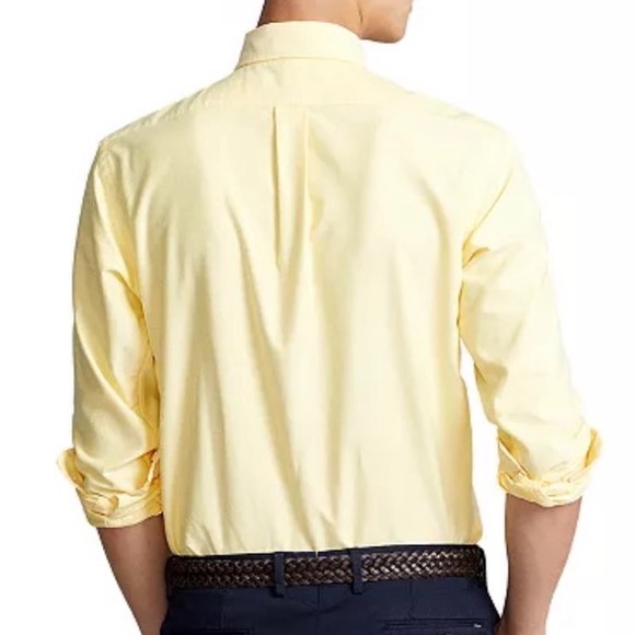 NWOT Ralph Lauren Yellow Classic Fit Polo- Authentic - Picture 3 of 6